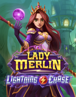 Popular Casino Games - Lady Merlin Lightning Chase
