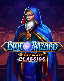 Online Slot Games - Fire Blaze: Blue Wizard