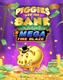 Online Slot Games - Mega Fire Blaze: Piggies And The Bank