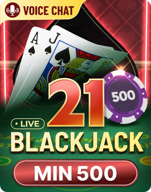 CasinoPlus Live Games - Blackjack MIN 500 Online Casino